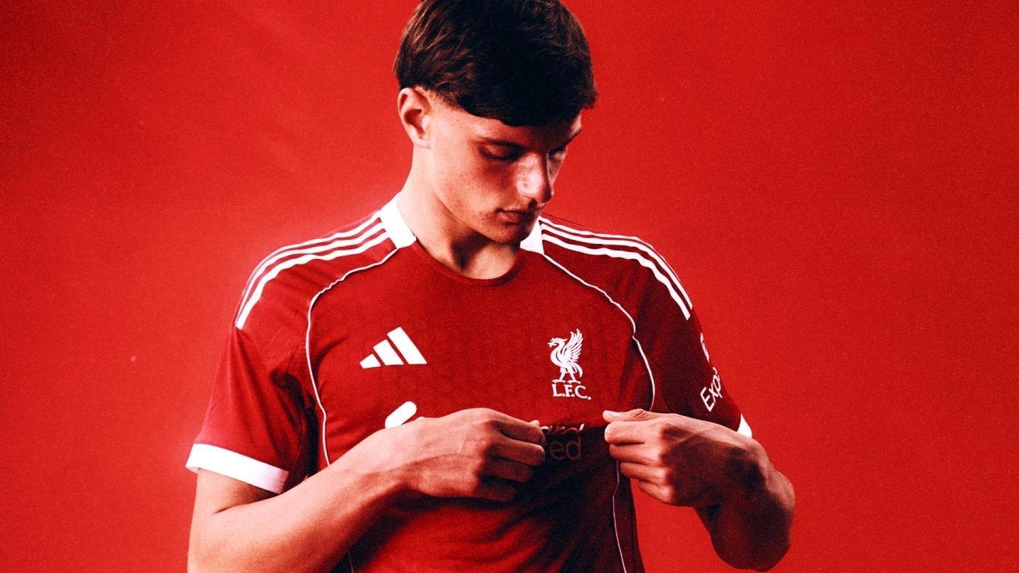 星空体育中国-官方：乔瓦尼-莱昂尼将身穿利物浦的15号球衣