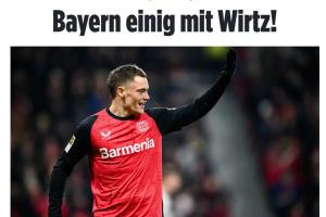 图片报：拜仁与维尔茨就转会达个人协议，今夏将报价1亿欧元
